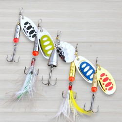 Набір блешень обертових Weida, 5шт/уп, 6,0г